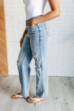 Load image into Gallery viewer, Ramona High Rise Rigid Magic Destroyed Straight Jeans