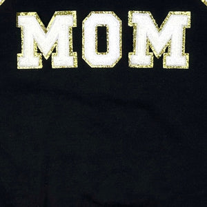 Baseball Mom Chenille Patch Sweatshirt