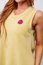 Load image into Gallery viewer, A Few of My Favorite Things Round Neck Tank in Lime