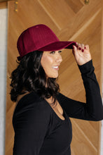 Load image into Gallery viewer, Basic Babe Ball Cap in Wine