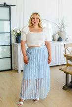 Load image into Gallery viewer, Cascading Ruffles A-Line Skirt