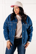 Load image into Gallery viewer, Have We Met Oversized Denim Jacket