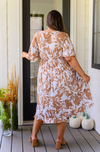 Load image into Gallery viewer, Conversation Starter Floral Faux Wrap Dress