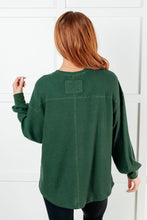 Load image into Gallery viewer, Good Things Are Coming V-Neck Top in Green