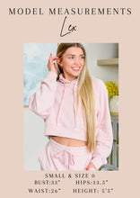 Load image into Gallery viewer, Had Me in the First Half Pullover Hoodie in Baby Pink