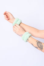 Load image into Gallery viewer, Lost in the Moment Headband and Wristband Set in Green