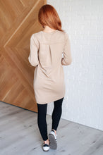 Load image into Gallery viewer, Milan Travel Shift Dress in Khaki