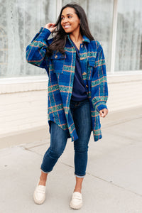 No Tears Plaid Coat