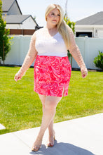 Load image into Gallery viewer, Pink, Paisley, and Perfect Mini Skirt