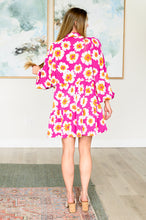 Load image into Gallery viewer, Magnificently Mod Floral Shirt Dress