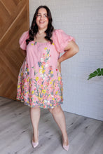 Load image into Gallery viewer, She&#39;s Blooming Balloon Sleeve Dress