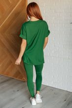 Load image into Gallery viewer, Soft Serve Brushed Microfiber Set in Dark Green