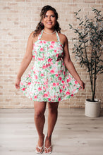 Load image into Gallery viewer, Soul Tied Floral Dress in Pink