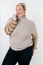 Load image into Gallery viewer, Super Seasonal Patchwork Waffle Knit Sweater