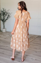 Load image into Gallery viewer, Trusting My Intuition Balloon Sleeve Dress in Camel