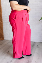 Load image into Gallery viewer, Vigilante Stuff Pleated Trousers in Hot Pink