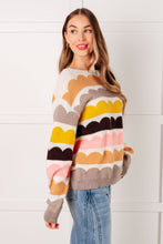 Load image into Gallery viewer, Wave After Wave Striped Sweater