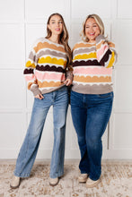 Load image into Gallery viewer, Wave After Wave Striped Sweater