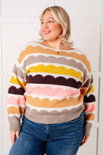 Load image into Gallery viewer, Wave After Wave Striped Sweater