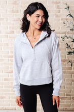 Load image into Gallery viewer, Working Up A Sweat Hooded Pullover in Grey